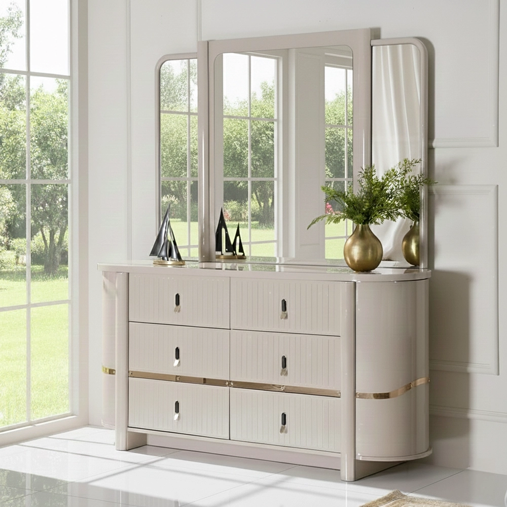 Fermin 6-Piece King Bedroom Set-180*200 cm - Image 7