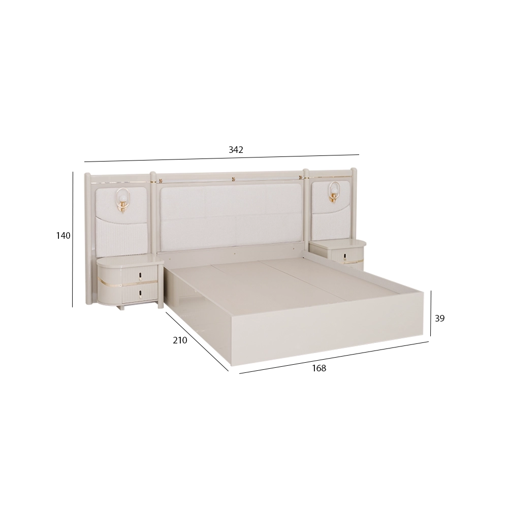 Fermin 6-Piece King Bedroom Set-180*200 cm - Image 17