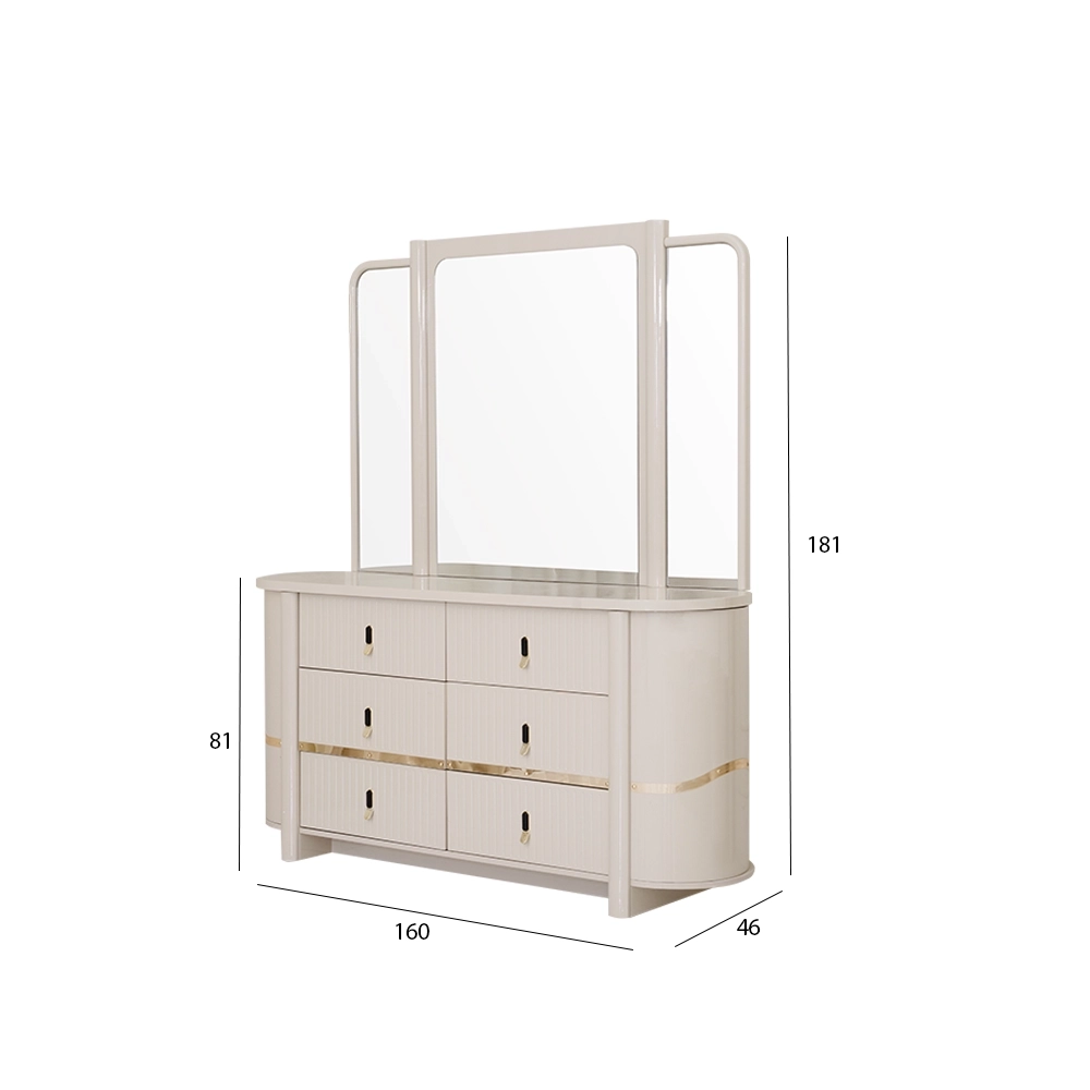 Fermin 6-Piece King Bedroom Set-180*200 cm - Image 14