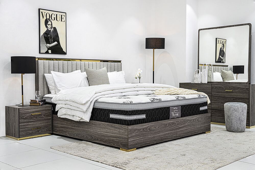 Flame Box Top Pocket Spring Queen Mattress-160x200x33 cm - Image 2
