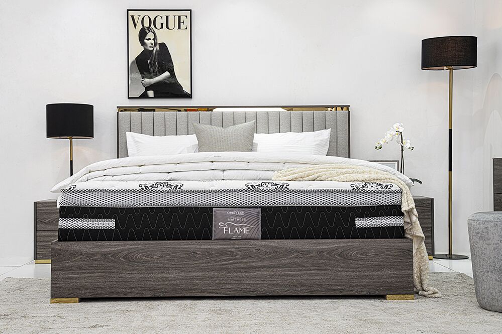 Flame Box Top Pocket Spring Queen Mattress-160x200x33 cm - Image 9