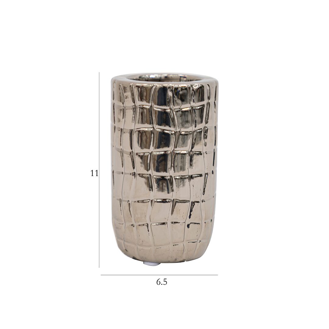 Delyn ceramic silver set of three gift set - Image 3