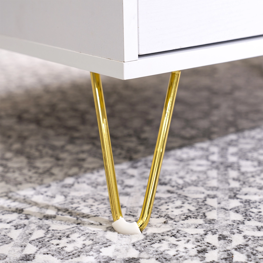 Stellate Coffee Table-White - Image 8