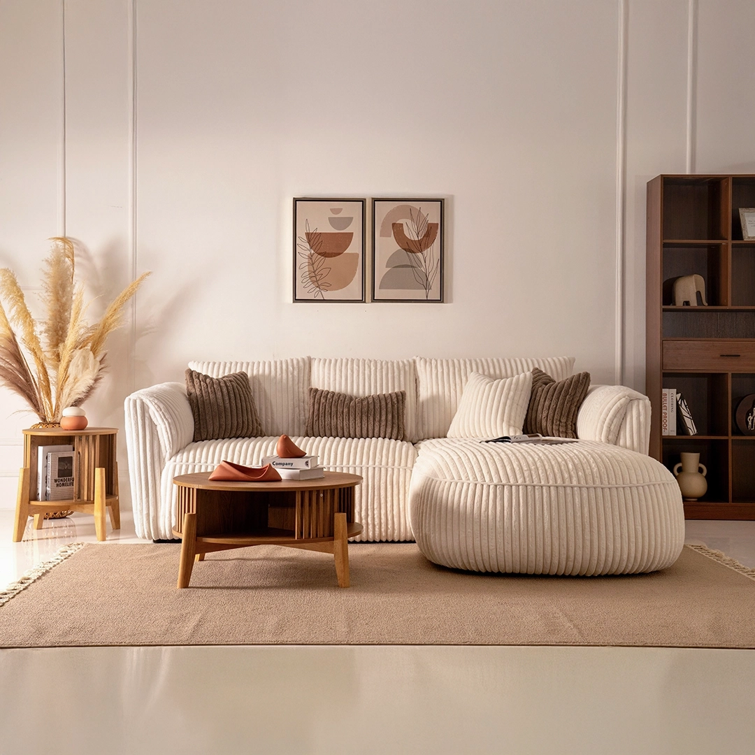 The Viyaan 3-Seater Corner Sofa - Image 5