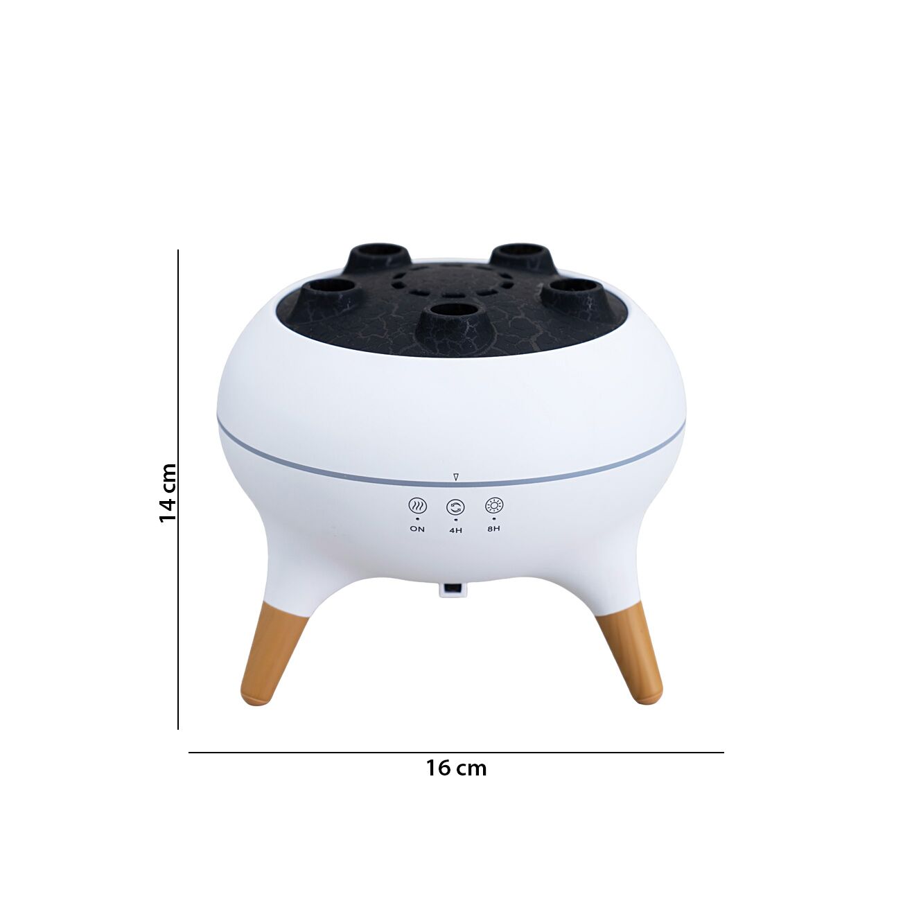 Aurenza 250ml Jellyfish Aroma Diffuser White - Image 2