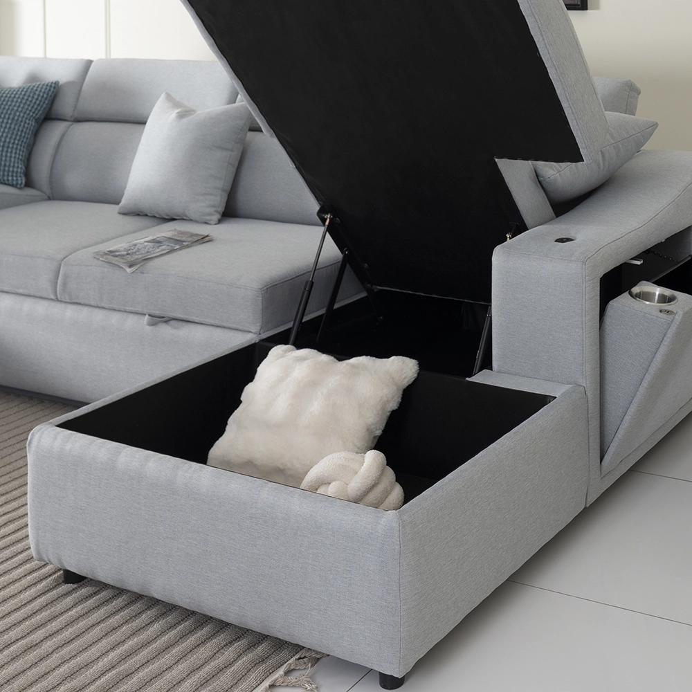 Cherish-Smart Sofa bed with Storage - Image 13