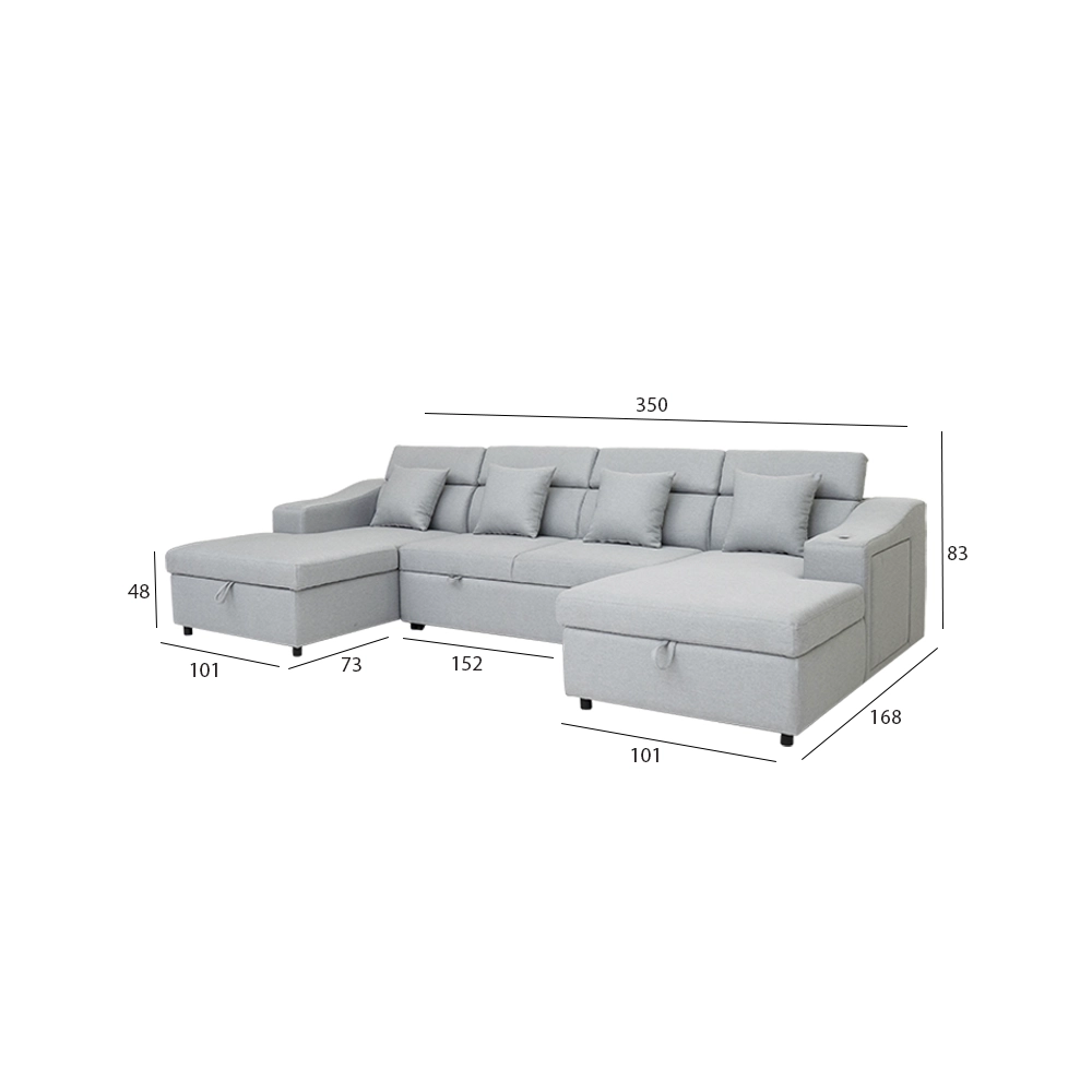 Cherish-Smart Sofa bed with Storage - Image 2