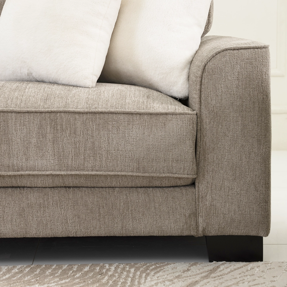 Zendaya 6-Seater Sofa Set-Brown - Image 9