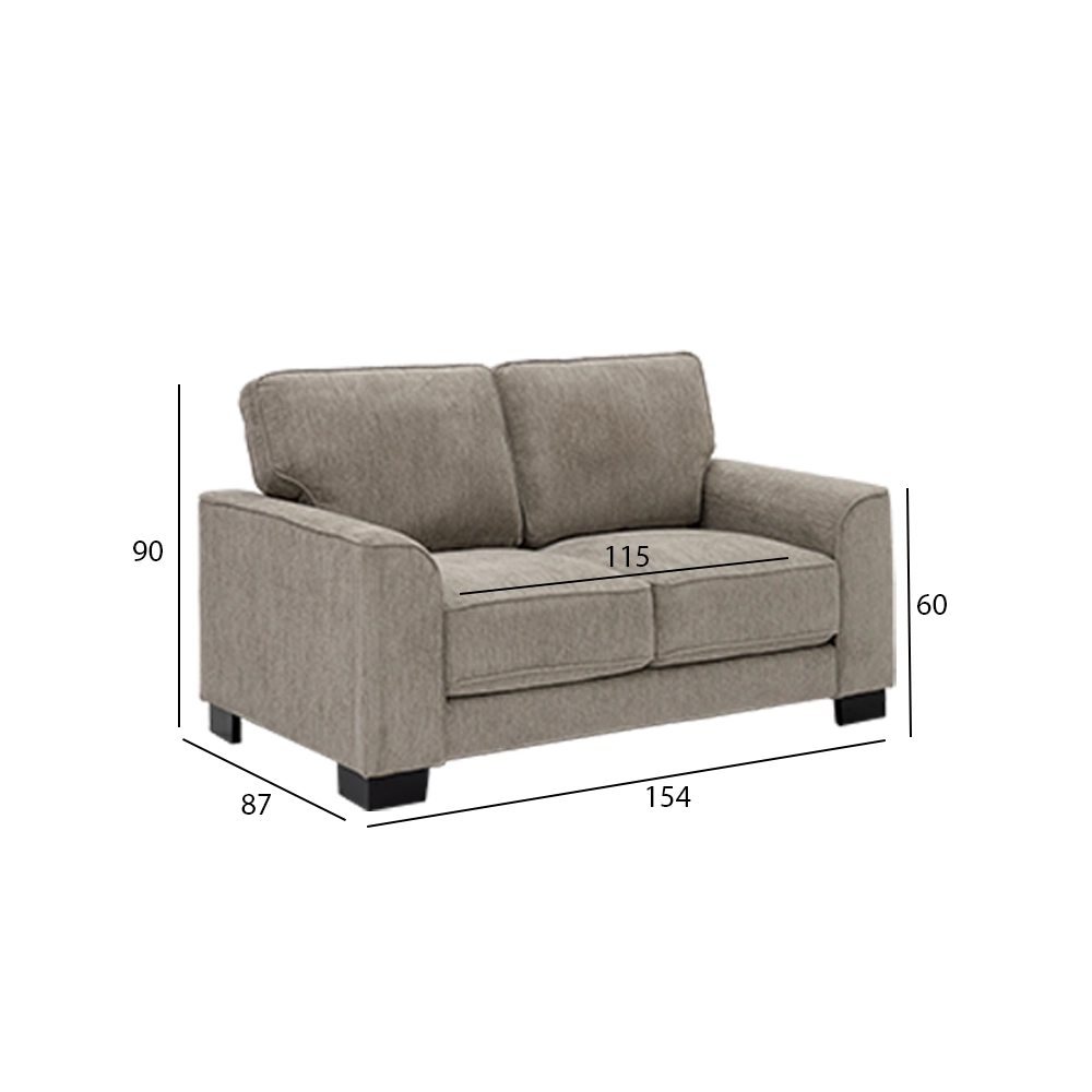 Zendaya 6-Seater Sofa Set-Brown - Image 3
