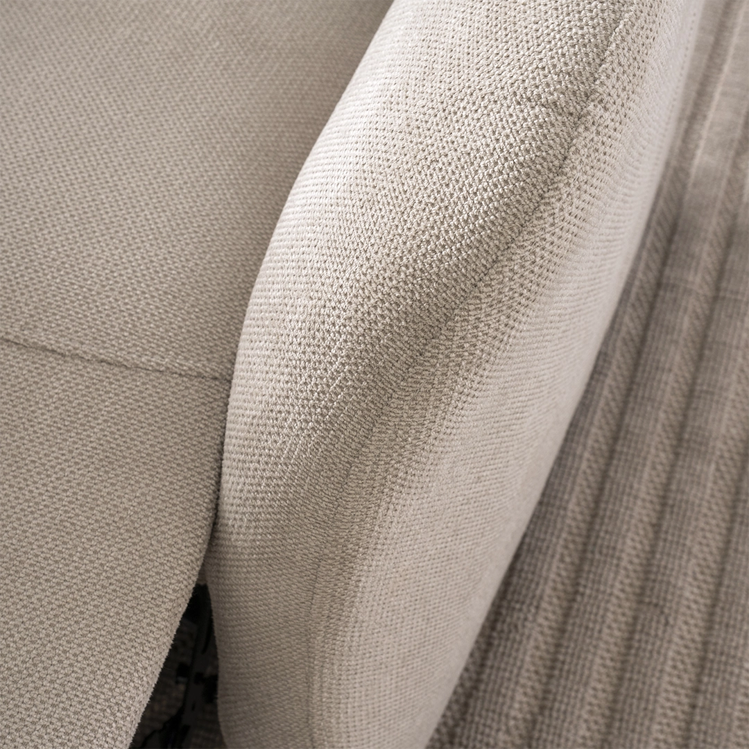 Auko Recliner Sofa-Beige - Image 6