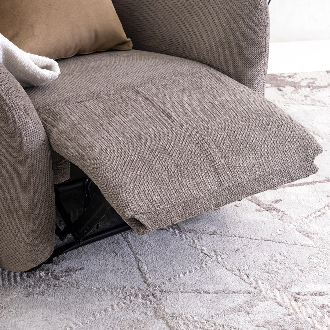 Auko Recliner Sofa-Brown - Image 5