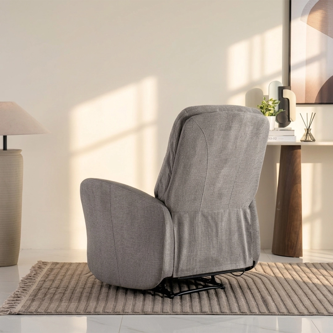 Auko Recliner Sofa-Grey - Image 3