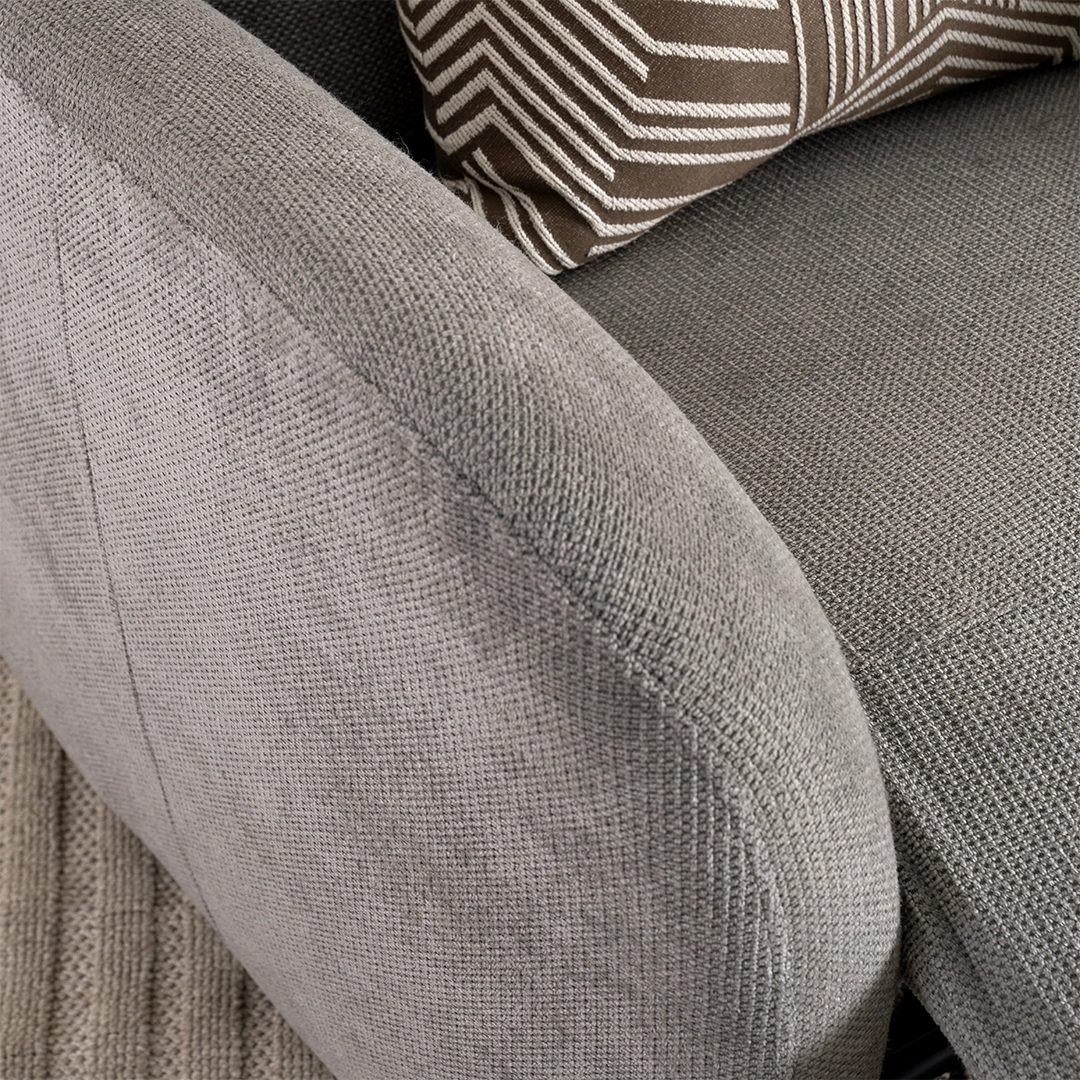 Auko Recliner Sofa-Grey - Image 5