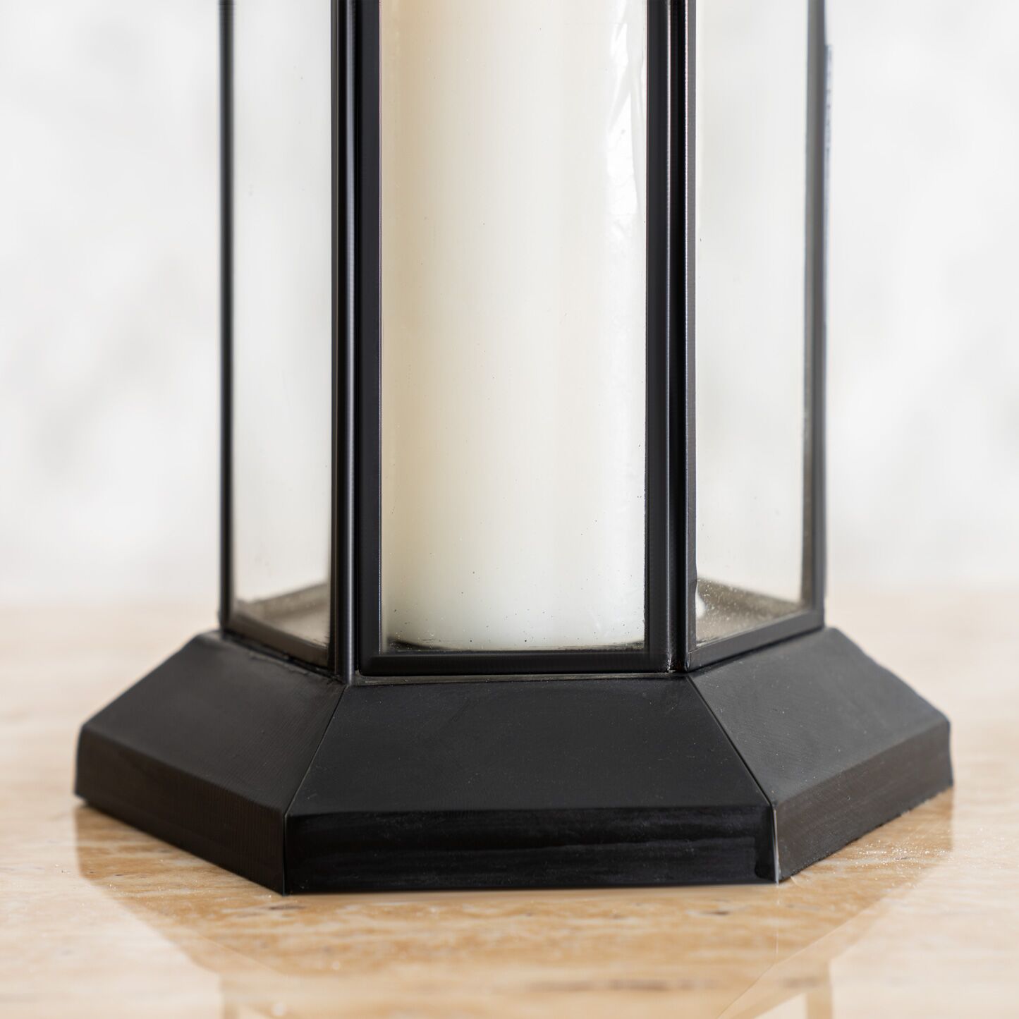 Mesa metal antique finish lantern 15X13X33 CM - Image 3