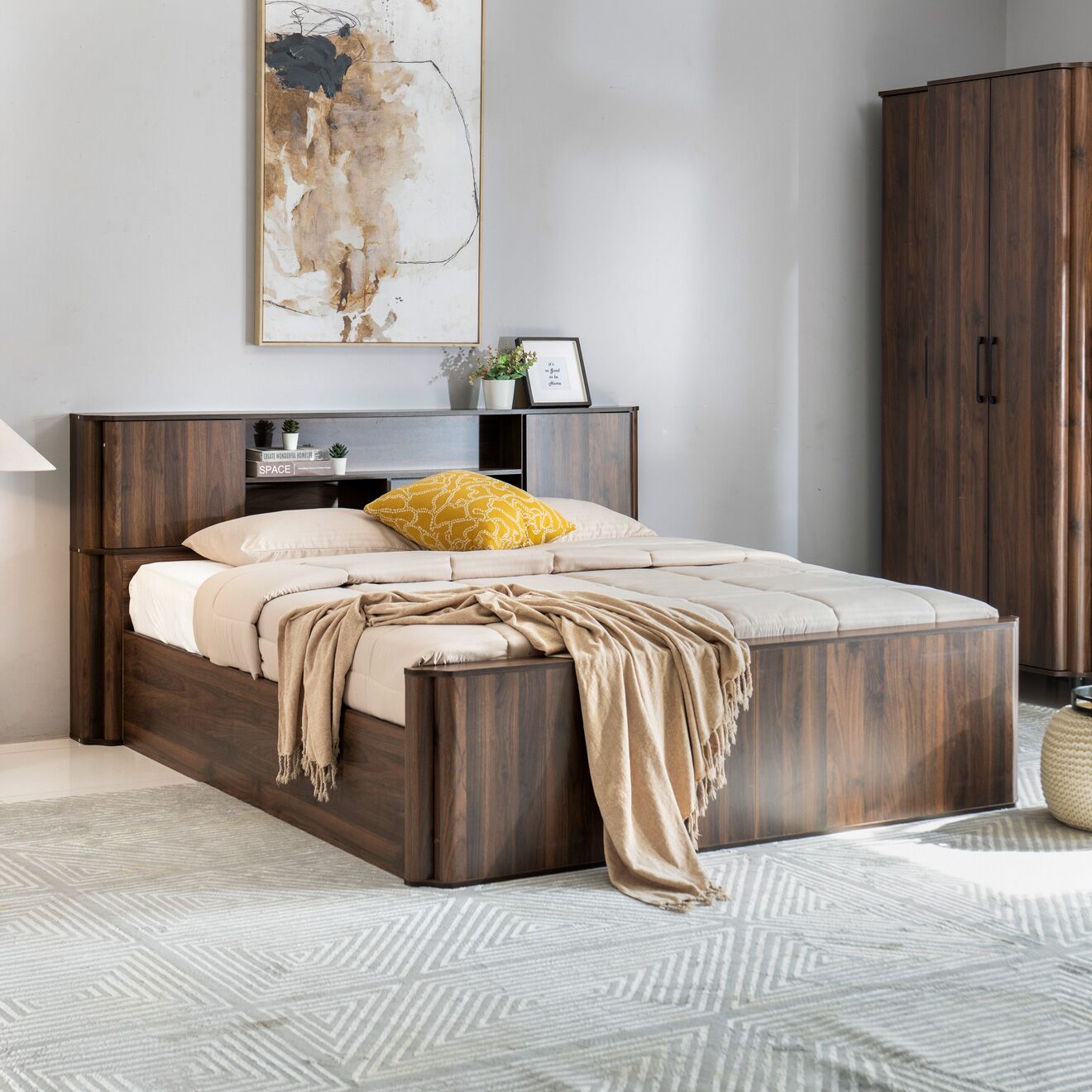 Bed | Fabric Headboard | Headboard