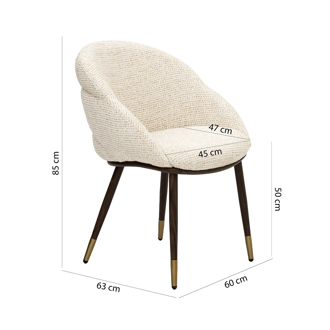 Petals 6-Seater Round Dining Set - Image 3