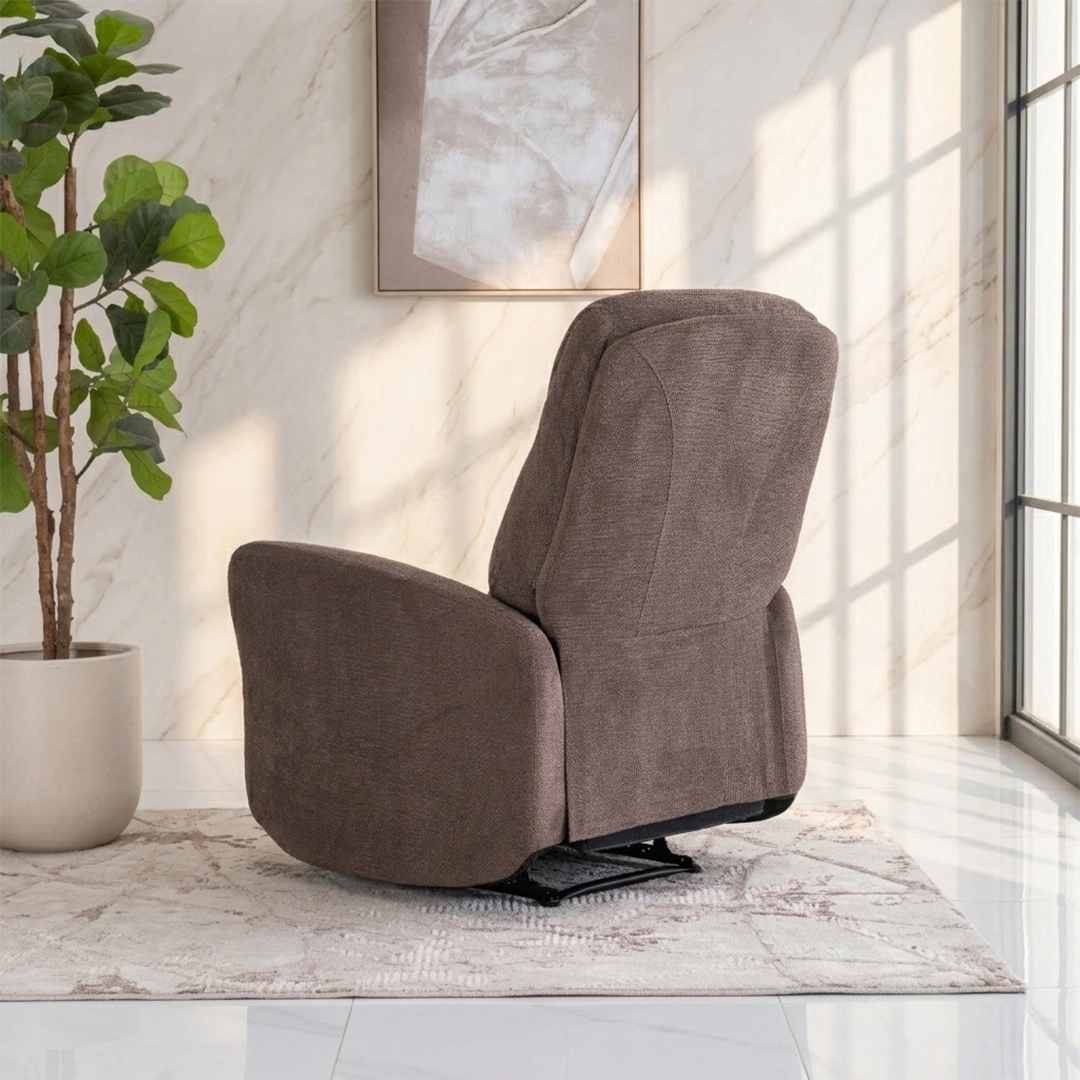 Auko Recliner Sofa-Dark Brown - Image 3