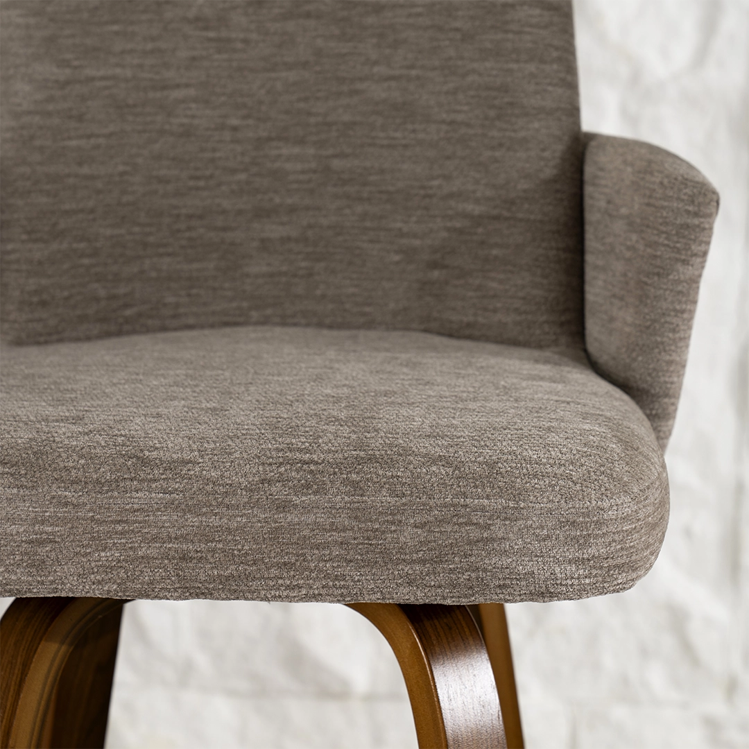 Ken Bar Chair-Walnut - Image 5