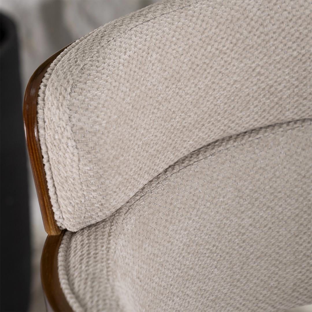 Viola Bar Chair-Beige - Image 5