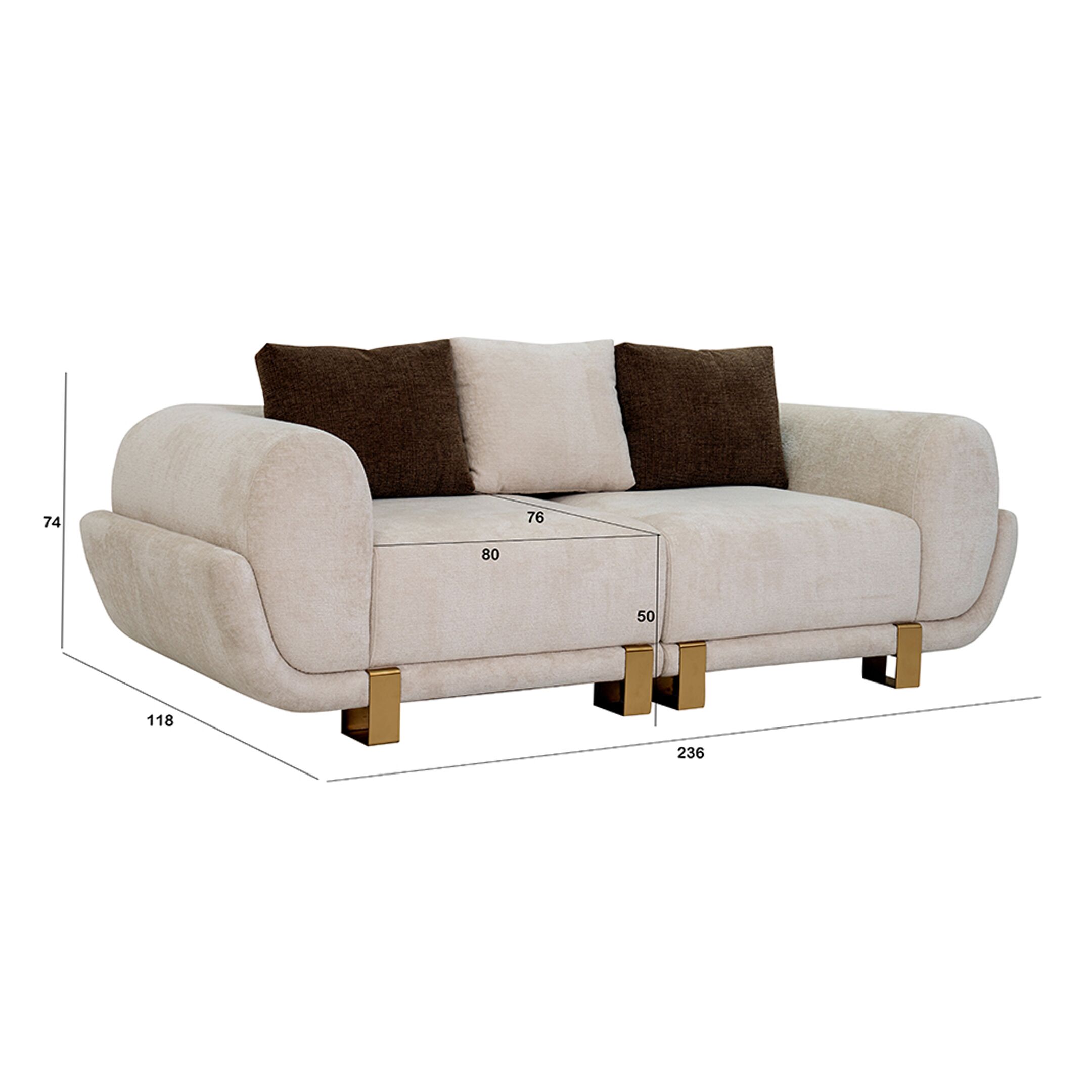 Two Seater Sofa Dubai