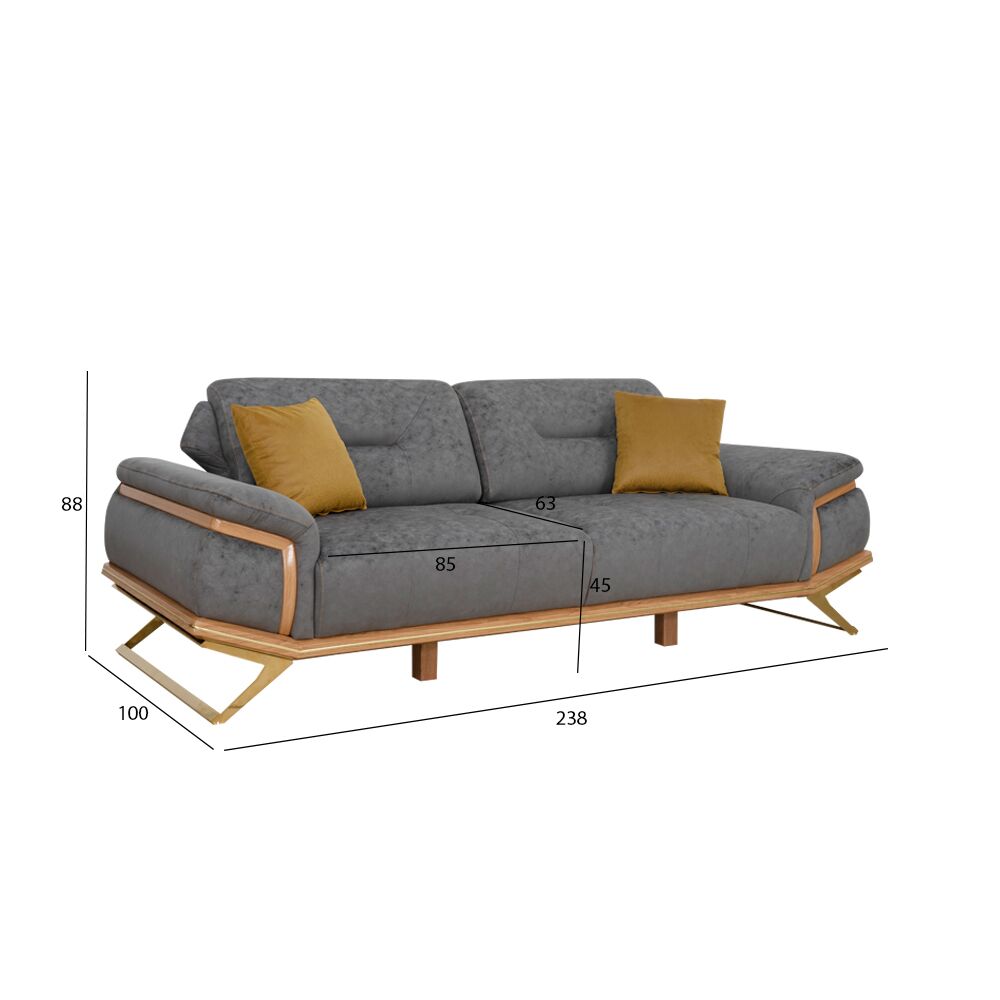 Okyu Sofa Set - Image 2