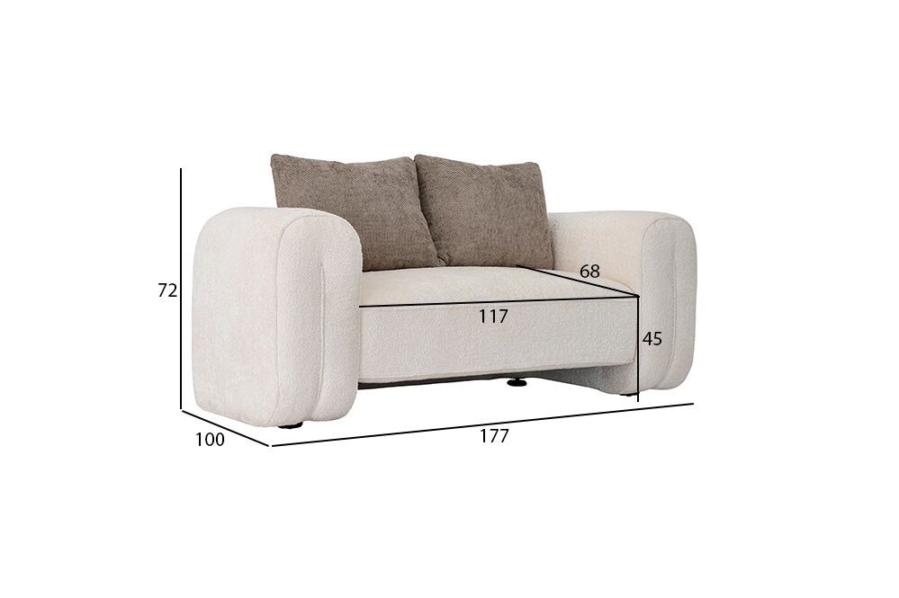 Reese 2 Seater Sofa - Image 2
