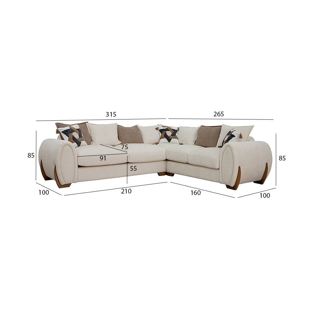 Arch Corner Sofa - Image 2