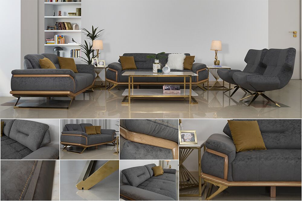 Okyu Sofa Set - Image 10