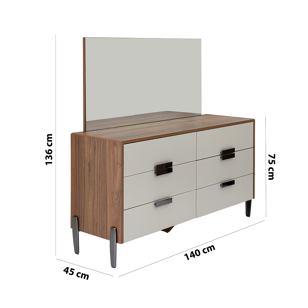 Ocean Dresser with Mirror - Image 3