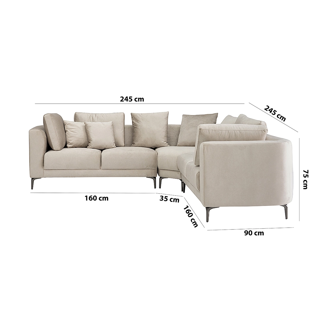 The Nyla Corner Sofa - Image 2