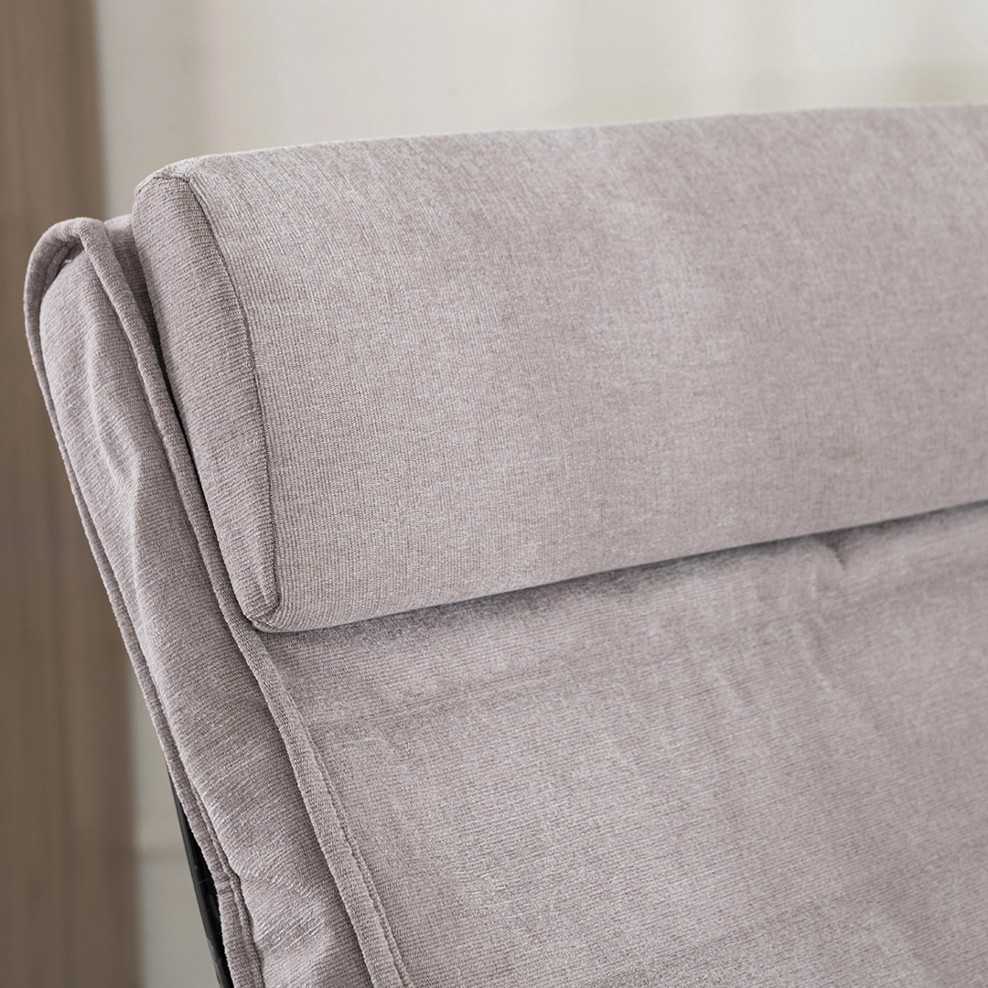 Kangbo Rocking Chair-Light Brown - Image 3