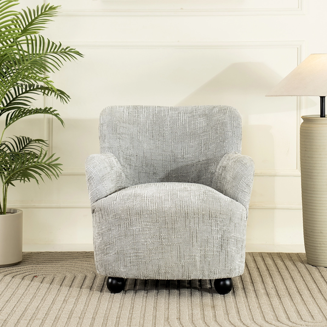 Modena Leisure Chair-Grey - Image 3