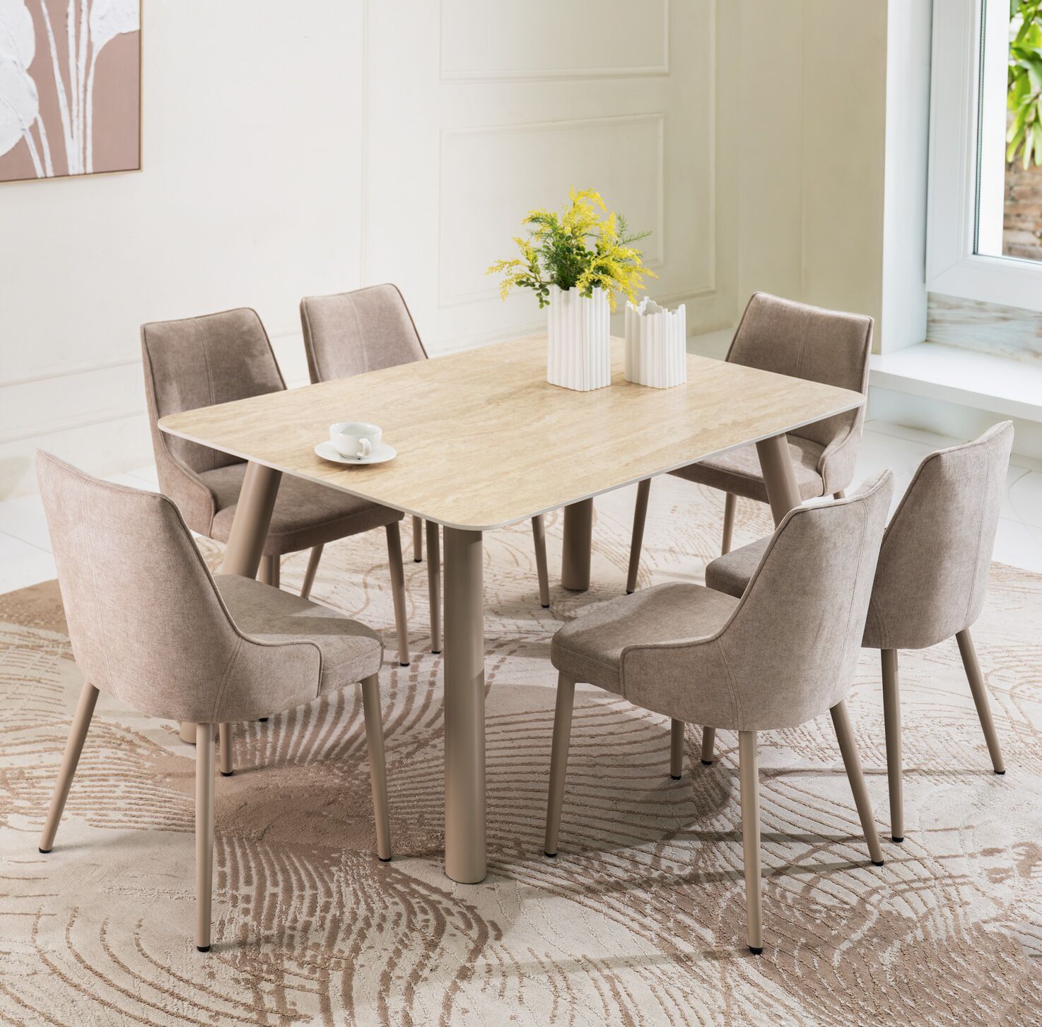 Hale 6-Seater Dining Set