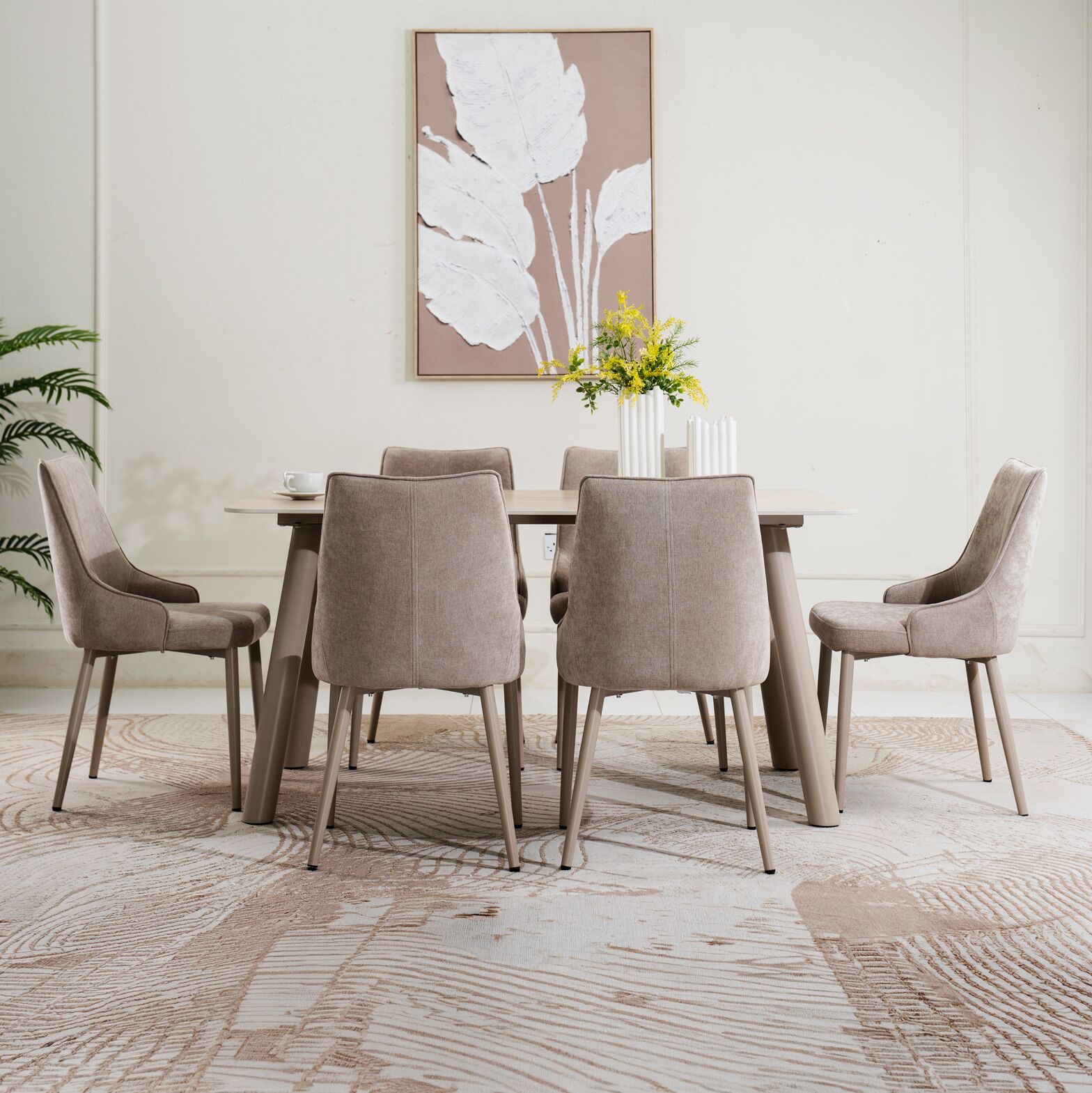 Hale 6-Seater Dining Set - Image 4