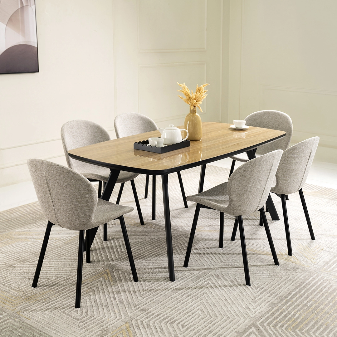 Cavon 6-Seater Dining Set