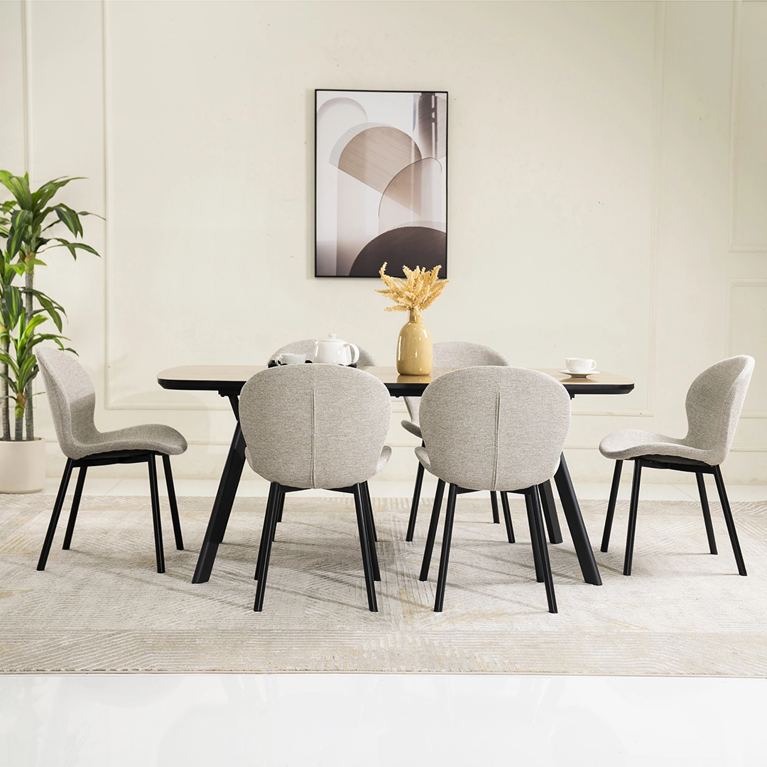Cavon 6-Seater Dining Set - Image 4