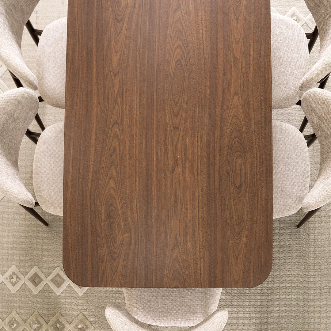 Nordic 6-Seater Dining Set - Image 7