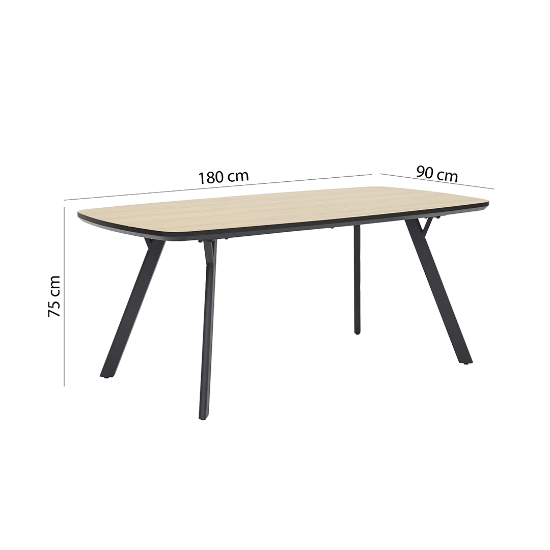 Cavon 6-Seater Dining Set - Image 2