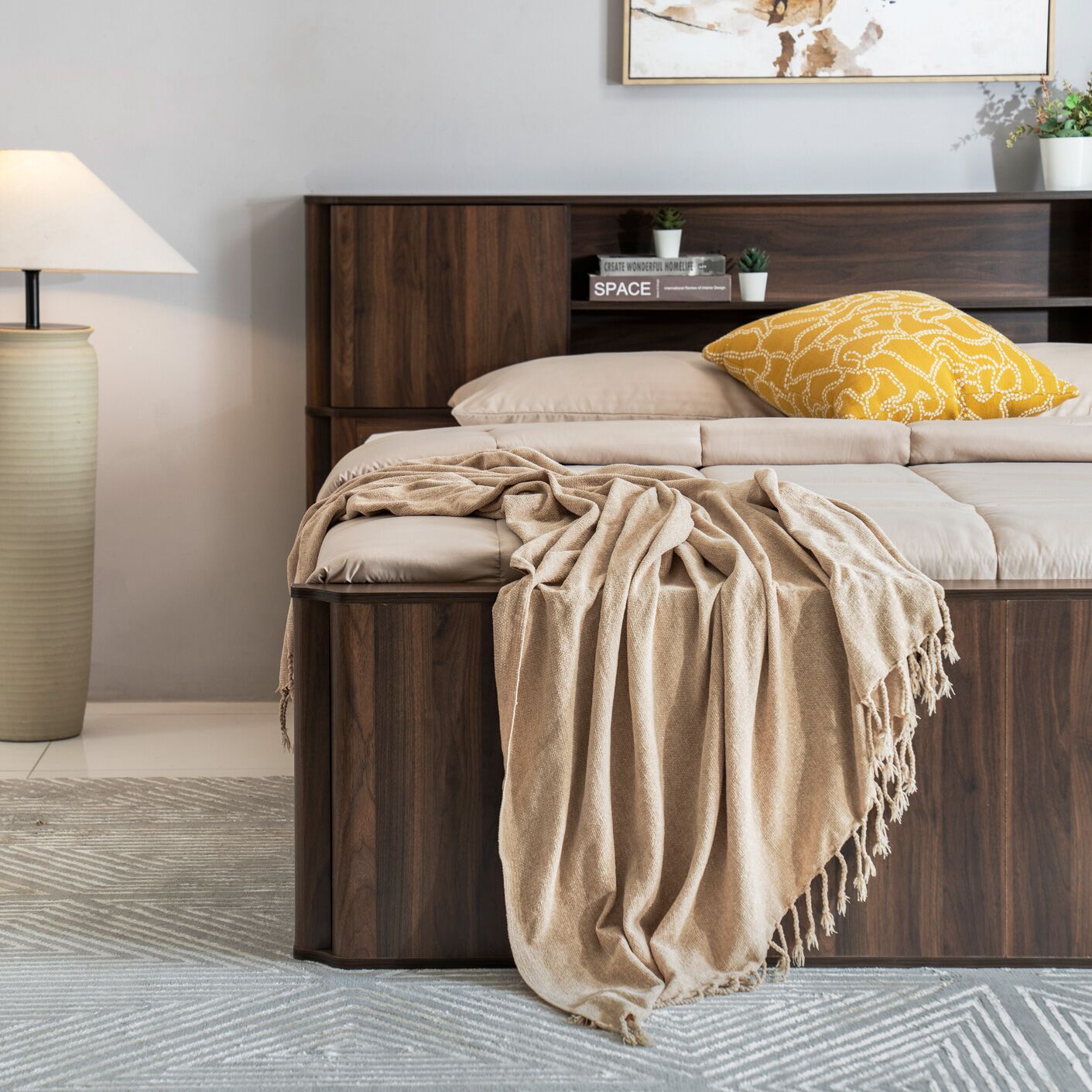 Suzanne King Bed-180*200 cm - Image 6