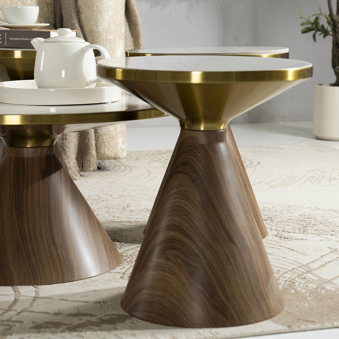 Anna 1+4 Coffee Table Set - Image 9