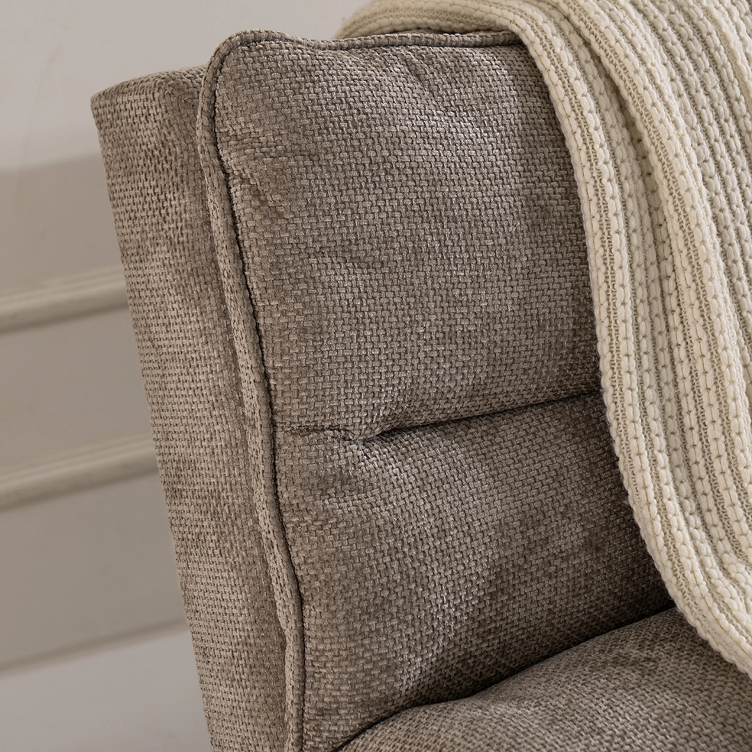 Dustin 3-Seater Sofa Bed-Beige - Image 7