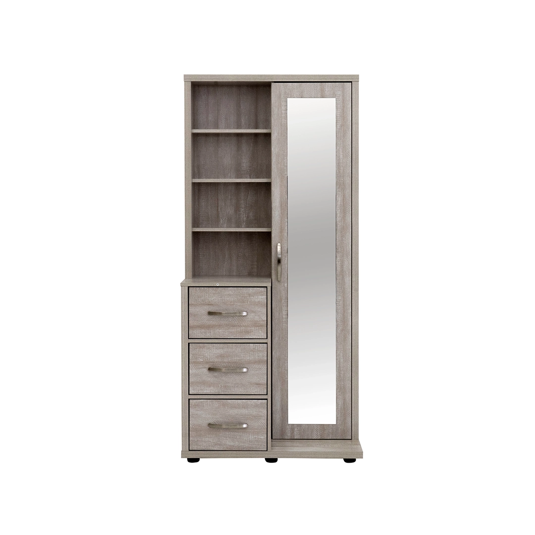 Como Dresser with Mirror-Grey - Image 3