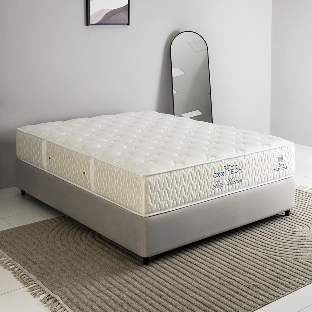 Tulip 7-Zone Pocket Spring Queen Mattress-160x200x29 cm - Image 2