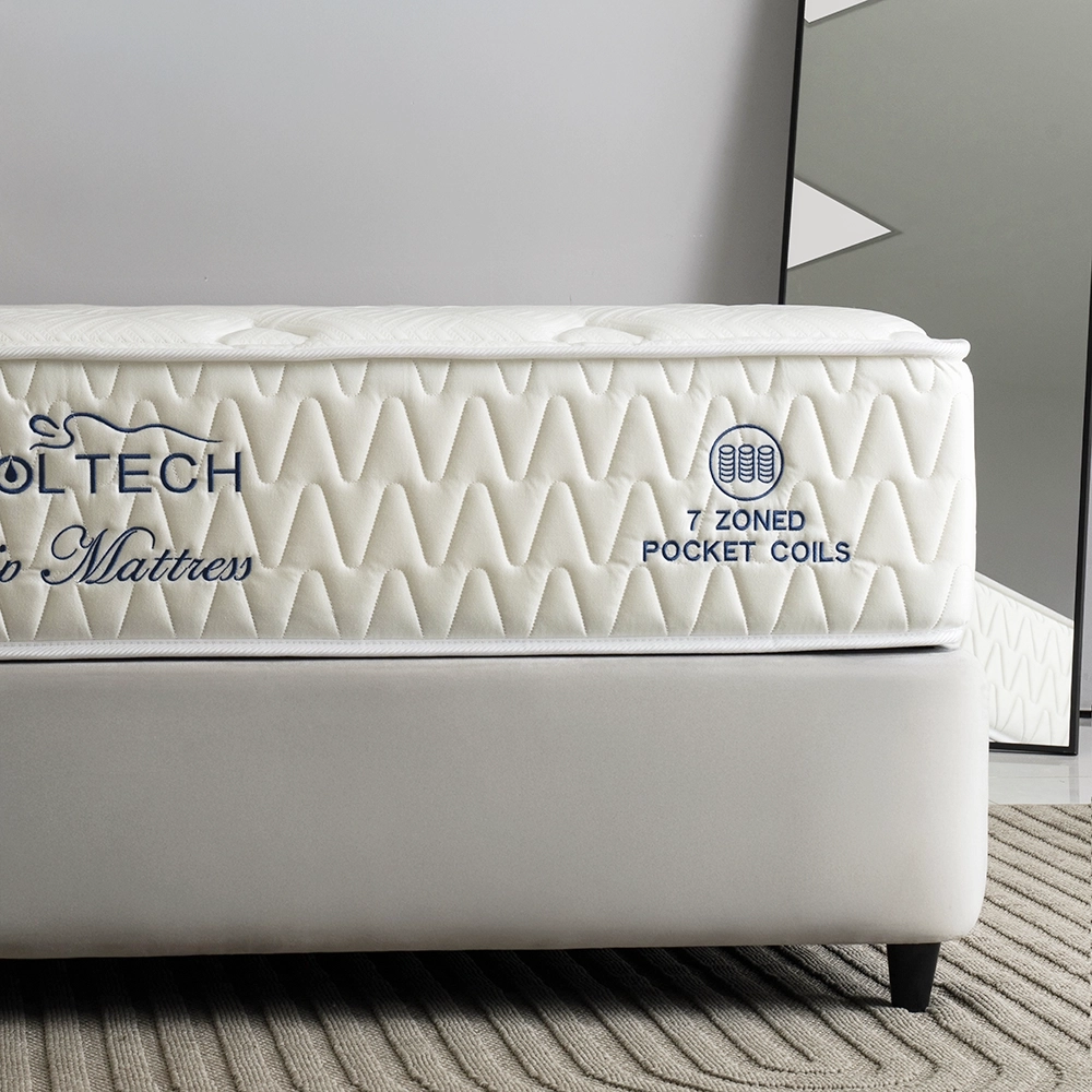 Tulip 7-Zone Pocket Spring Queen Mattress-160x200x29 cm - Image 8