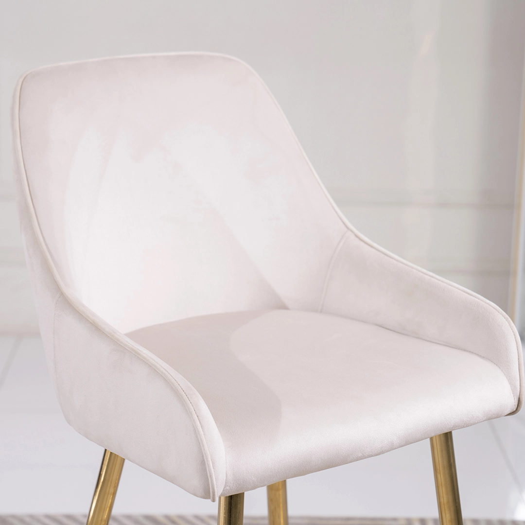 Diva Bar Chair-Beige - Image 4
