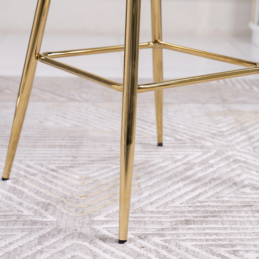 Diva Bar Chair-Beige - Image 3