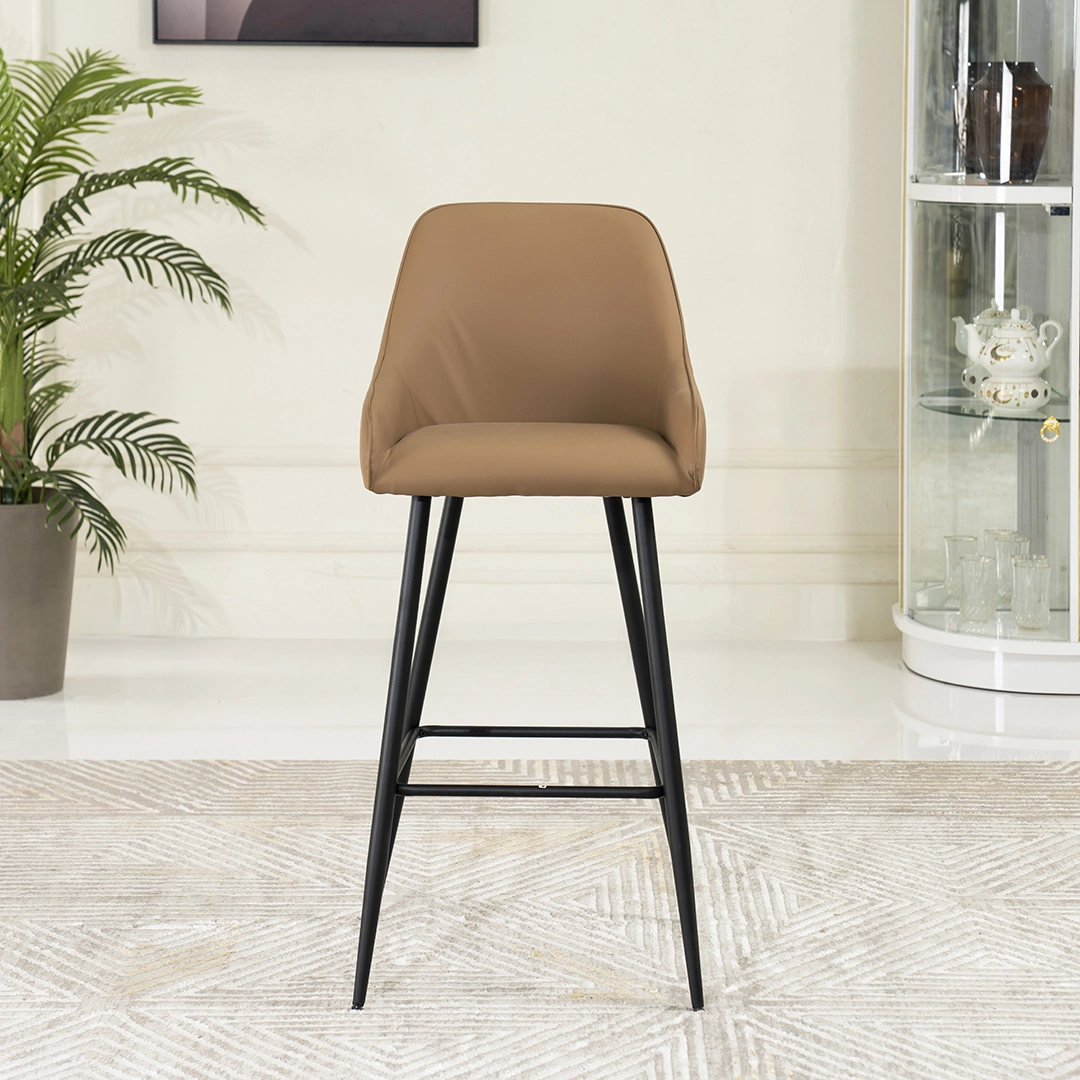 Diva Bar Chair-Brown - Image 3