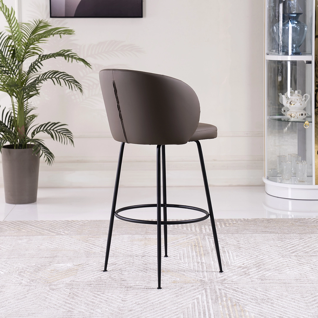 Holsted Bar Chair-Khaki - Image 3