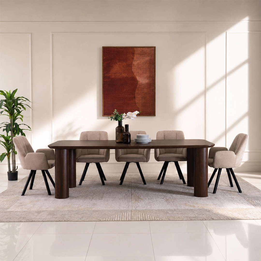 Ken 8-Seater Dining Set - Image 4