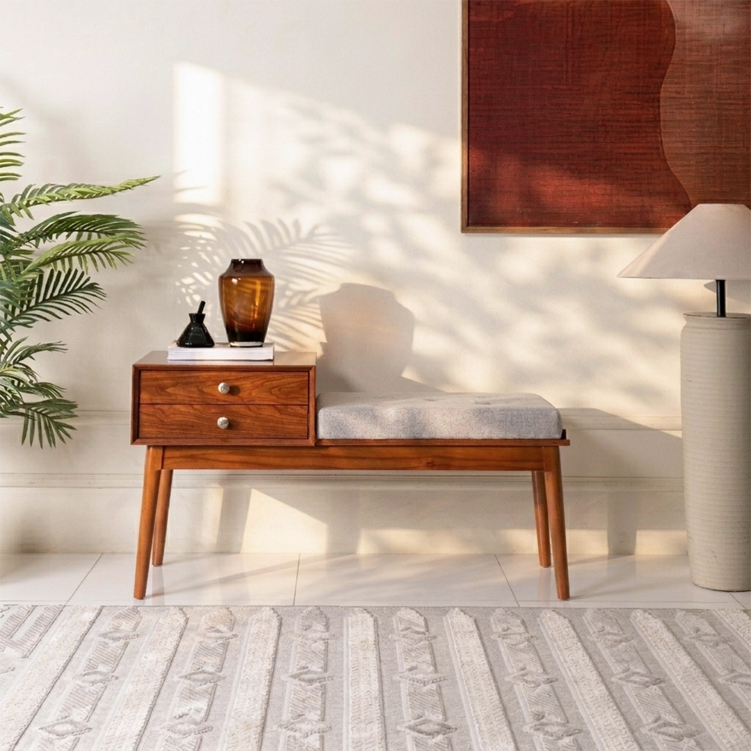 Claude Ottoman with Drawers - Image 3
